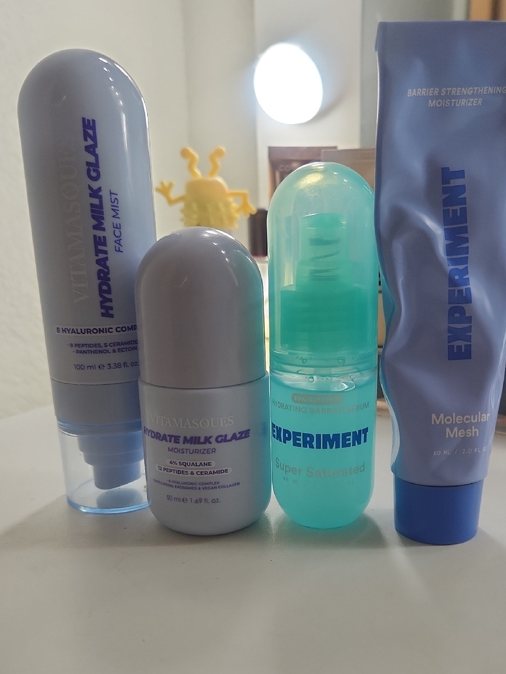 Vitamazques Hydrate Milk Glaze & Experiment Skincare Set - Lavender & Aqua